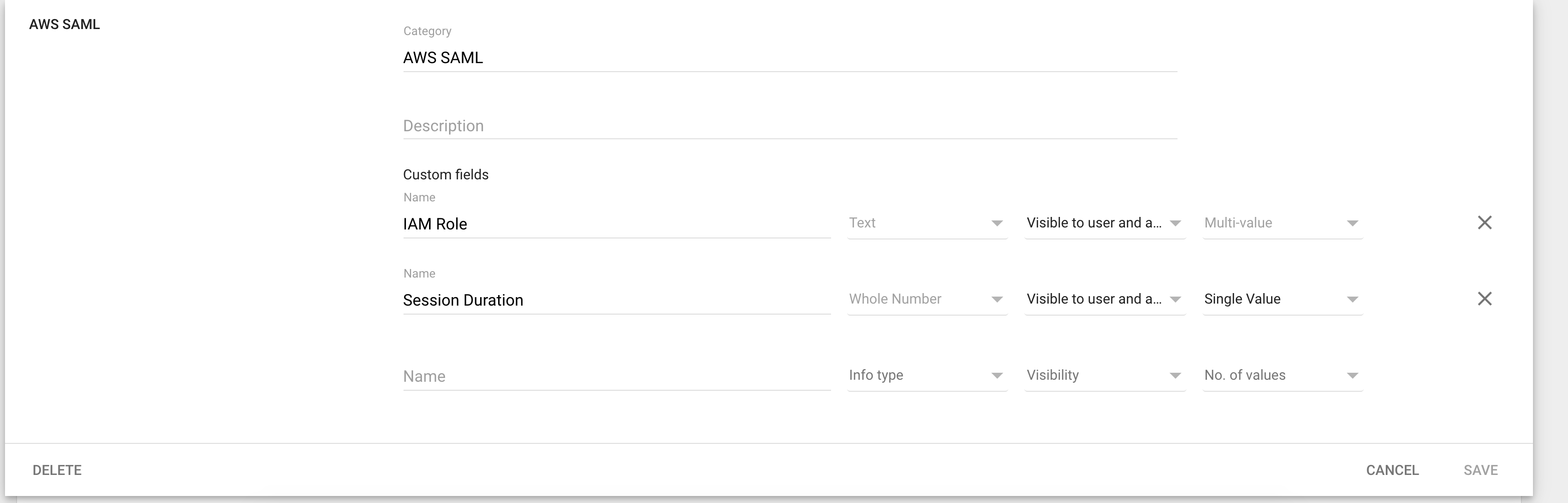 Custom Attributes